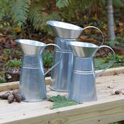 Metal Jugs 3pcs