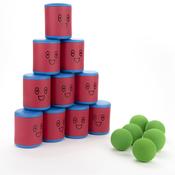 Knock Down Foam Tins and Balls