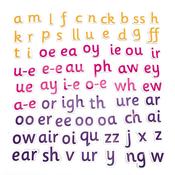 Re-usable Magnetic Phonics Pieces