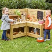 Outdoor Economy Corner Kitchen