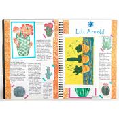 Pisces Hardback ECO Kraft Cover Spiral Sketchbook A4 140gsm