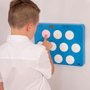 Portable Light Up Reaction Wall Game
