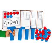 Ten Frame Magnetic Answer Boards - 4pk