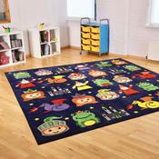 Story Time Square Placement Rug 3m x 3m