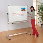 Mobile Revolving Whiteboard on Wheels