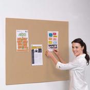 Hessian Unframed Noticeboard H600 x W900mm image