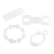 Sensory Shape Oral Chews 4pk Clear