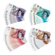 Play Money Sterling Notes Pack