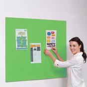 Accents Unframed Noticeboard Light Green H1200 x W1800mm image