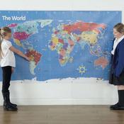 Bee-Bot® World Map W2.10 x L1.2m