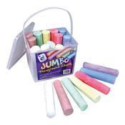 Jumbo Playground Chalk Assorted Colour Packs