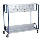 Tuf2 Classroom Cloakroom Trolley Beech W1610x D740 x H1140mm