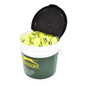 Slazenger Bucket of Recreation Play Tennis Balls 60pk