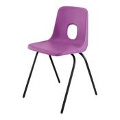 Hille Series E Class Chairs Seat height 430mm Purple