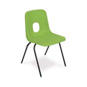 Hille Series E Class Chairs Seat height 430mm Lime Green