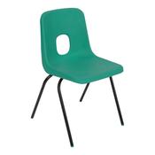 Hille Series E Class Chairs Seat height 310mm Green