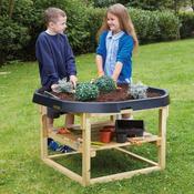 Wooden Active World Tuff Tray Stand Single