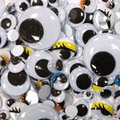 Wiggly Eyes Bumper Pack Assorted 1000pk