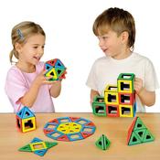 Magnetic Polydron Sets