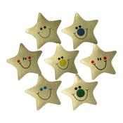 Gold Star Metallic Stickers 720pk