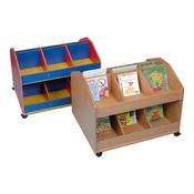 Double Sided Mobile Classroom Storage Organiser