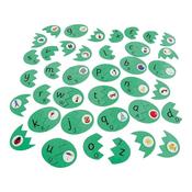 Outdoor Alphabet Eggs Matching Puzzle Mats