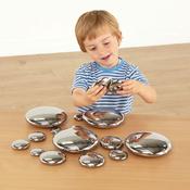 Sensory Mirrored Stacking Pebbles