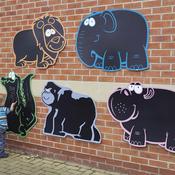 Giant Jungle Outdoor Chalkboards