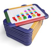 Show-me® Magnetic Framed A4 Whiteboards 10pk