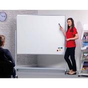 Mobile Whiteboard Non-Magnetic Landscape H1200 x W1500mm image