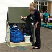 Outdoor Metal Storage Unit
