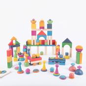 Rainbow Wooden Loose Parts Super Set