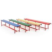 Upholstered Steel Balance Bench 2m 4pk