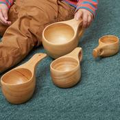 Wooden Cup Collection - 2pk