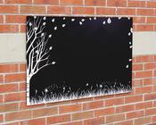 Eco Outdoor Giant Chalkboard Nature's Patterns