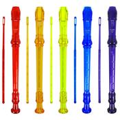 Coloured Recorders Yellow 30pk