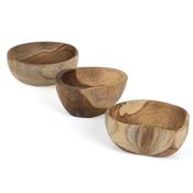 Natural Teak Bowls