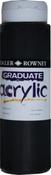 Graduate Acrylic Colour 500ml Black