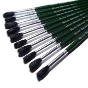 Watercolour/Imitation Squirrel Brushes Size 8 - pack of 10