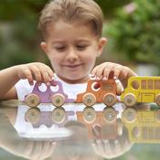 Rainbow Wooden City E-Vehicles