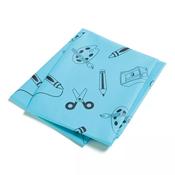 Blue Plastic Table Cover 1.5x1.5m