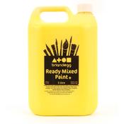 Ready Mixed Paint 5L Brilliant Yellow Pack of 4