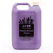 Ready Mixed Paint 5L Purple Pack of 4
