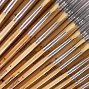 Hogs Hair Educational Brush Pack Round Size 4 Box of 50