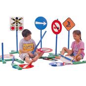 Outdoor Traffic Signs Set 10pk