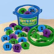 Sift and Find Number Shells 20pk