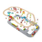 Small World Wooden Town Road &amp; Rail Set image