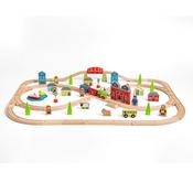 Small World Wooden Town &amp; Country Train Set image