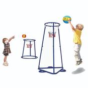 Outdoor Twin Hoop Basketball Stand