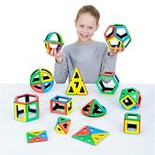 Magnetic Polydron Mathematics Set image